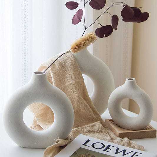 Nordische Donut-Vase
